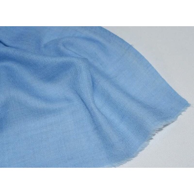 Kašmírová šála Standard blankytně modrá