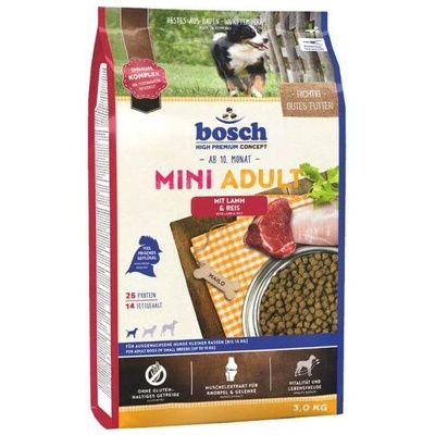 Bosch Mini Adult jahňacina a ryža 3 kg