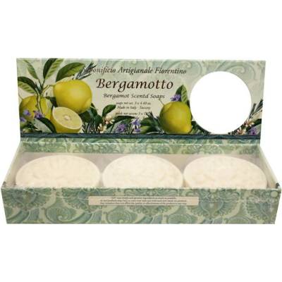 SA Fiorentino prírodné mydlo bergamot 3 x 125 g