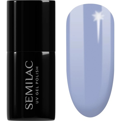 Semilac UV Hybrid Pastel Neons гел лак за нокти с използване на UV/LED лампа цвят 603 Summer Sky 7ml