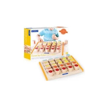 GuideCraft barevné počítání s válečky Count by Color Cylinders