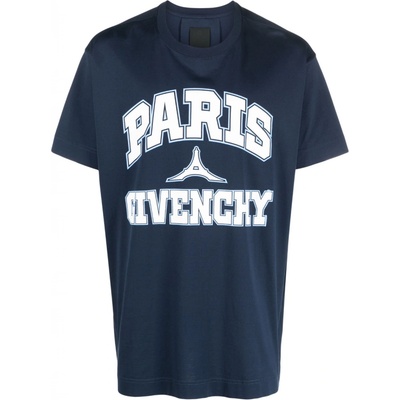 Givenchy Paris Blue tričko Tmavě modrá
