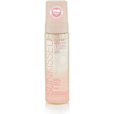 Sunkissed Clear Mousse 1 Hour Tan samoopaľovacia expres pena 200 ml