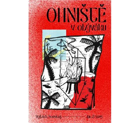 Ohniště v obýváku