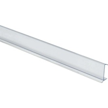 Walteco Těsnící soklová lišta 2000 mm 16-19mm plast, transparentní 93000