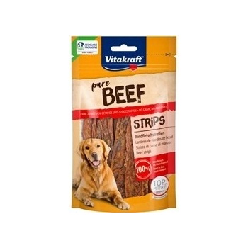 Vitakraft Beef pre psov hovädzie prúžky 80 g
