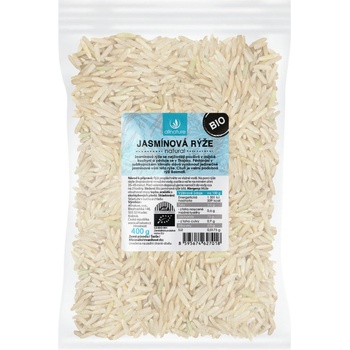 Allnature bio Jasmínová rýže natural 400 g