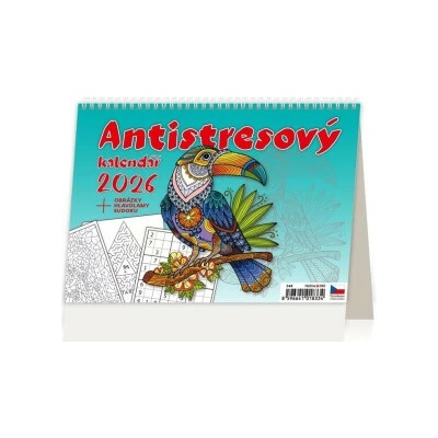 stolní Antistresový pracovní 2026