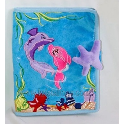 Плюш АМЕК Тетрадка с плюшено облекло Морско дъно