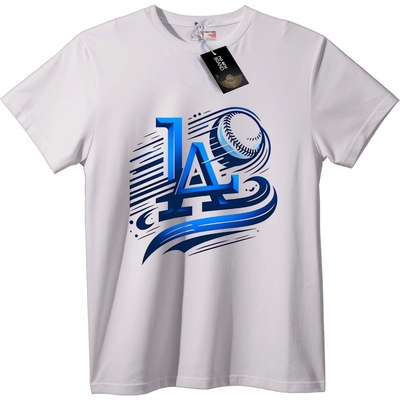NOONEBRAND Бейзболна Тениска LA - L, White