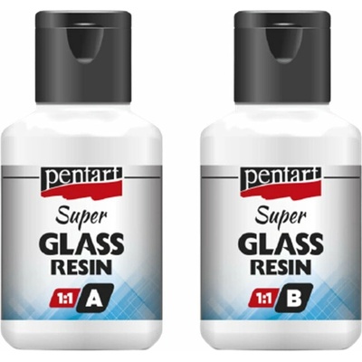 Číra živica Super Glass Pentart 1:1 1000 ml