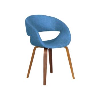 Carmen Трапезен стол Carmen 9975 - орех - син