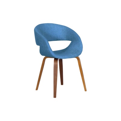 Carmen Трапезен стол Carmen 9975 - орех - син