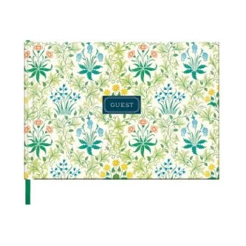 Galison William Morris Celandine Guest Book | Galison