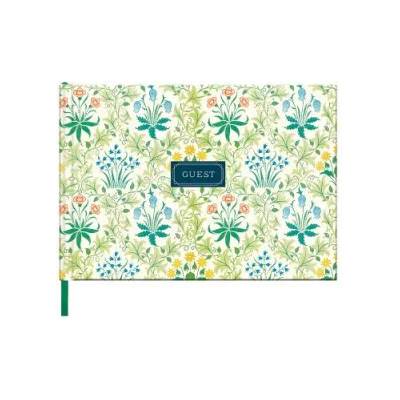 Galison William Morris Celandine Guest Book | Galison