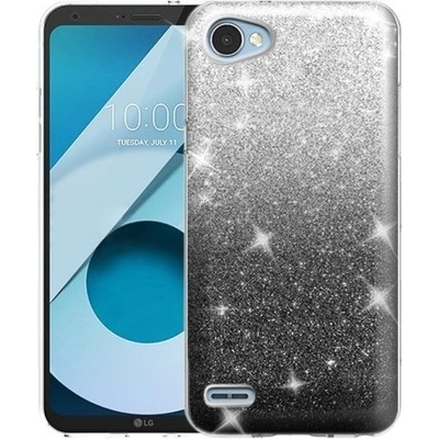 Pouzdro Back Glitter 2v1 Xiaomi Redmi 7 Grey