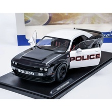 SOLIDO Dodge Challenger Demon Highway police 2023 bílá/černá 1:18