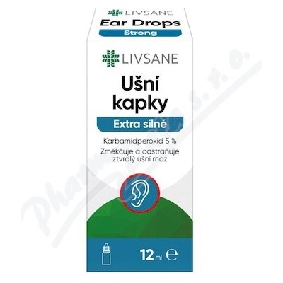 LIVSANE Ušní kapky Extra silné 12 ml