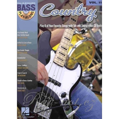 BASS PLAY-ALONG 11 COUNTRY + CD