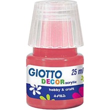 Akrylová barva Giotto Decor matt 25 ml rumělková