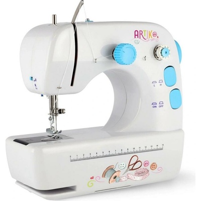 Teddies Detský šijací stroj 25 cm na batérie so svetlom a zvukom