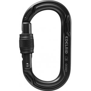 Edelrid Винтов карабинер Edelrid Oval Power 2500 Screw II Screwgate carabiner - Night - размер Screw-Lock (322-0216-0111)