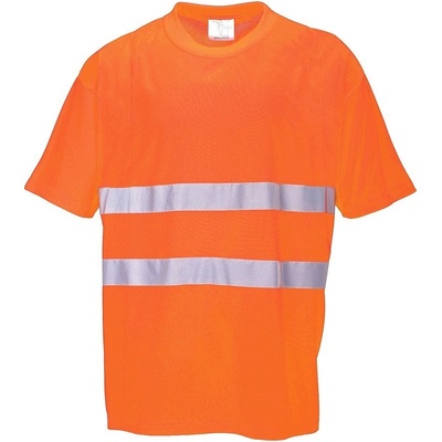 Portwest COMFORT S172 výstražné reflexní triko oranžová XS
