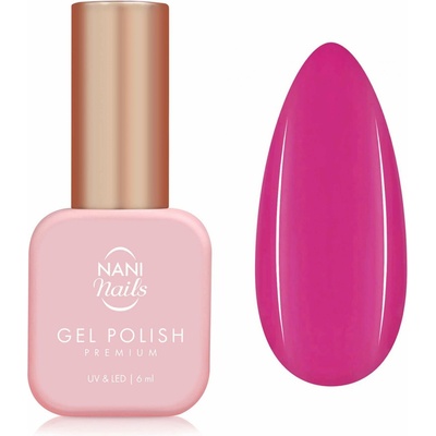 NANI gél lak Premium 6 ml - Hot Fuchsia