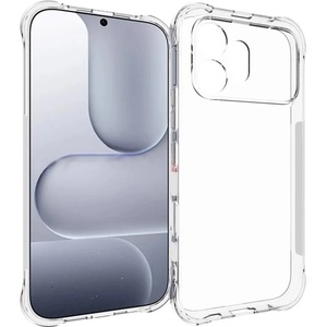 Gigapack Honor 600 GIGAPACK Силиконов калъф за телефон, удароустойчив, с въздушни възглавници в ъглите, ПРОЗРАЧЕН GP-187198 (GP-187198)