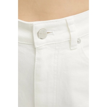 Ivy Oak Дънков къс панталон Ivy Oak PIRI в бяло с изчистен дизайн с висока талия IO115209 (IO115209)