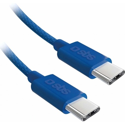 SBS TECABLETISSUETCCB USB-C/USB-C 60 W, 1,5m, modrý