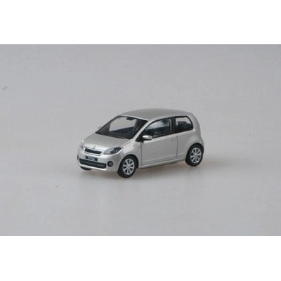 Abrex škoda Citigo 3dveřové 2011 Stříbrná Leaf Metalíza 1:43