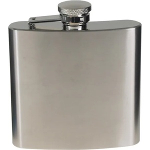 MFH Fox Outdoor Плоско шише, неръждаема стомана, 170 мл (33273B)