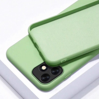 SES Extrapevné silikónové Apple iPhone 13 mini - svetlo zelené