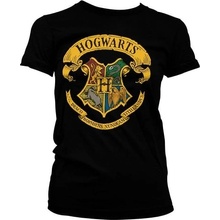 A.B. Dámské tričko Harry Potter Bradavický erb černé