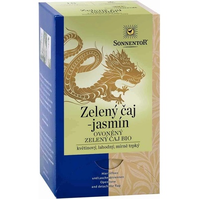 SONNENTOR Zelený čaj jazmín bio 18 sáčkov