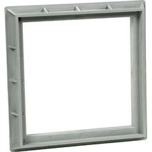 Technodrain Rám pre revíznu šachtu WELLDRAIN plastový 300 x 300 mm sivý
