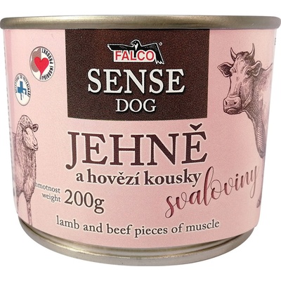 Sokol Falco Sense Dog jahňacie a hovädzie 200 g