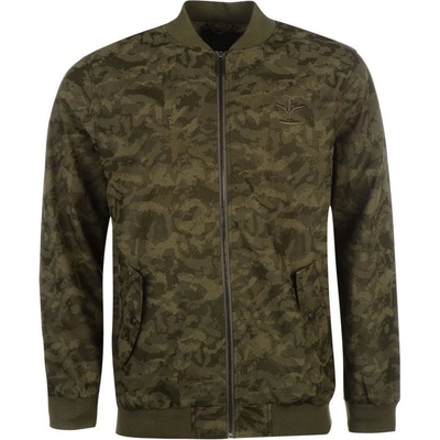 Firetrap Camo Bomber jacket mens green Camo