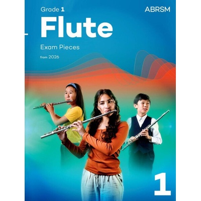 Flute Exam Pieces from 2026 ABRSM Grade 1 pre priečnu flautu a klavír