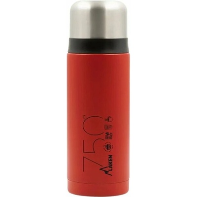Laken Termoska ocel 750 ml červená
