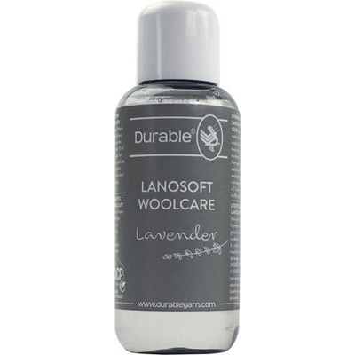 Lanosoft Premium prací prostředek na vlnu s vůní lanolinu a organické levandule 100 ml -