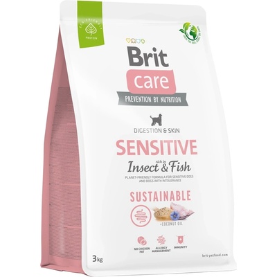 Brit Care Sustainable Sensitive Insect & Fish 3 kg