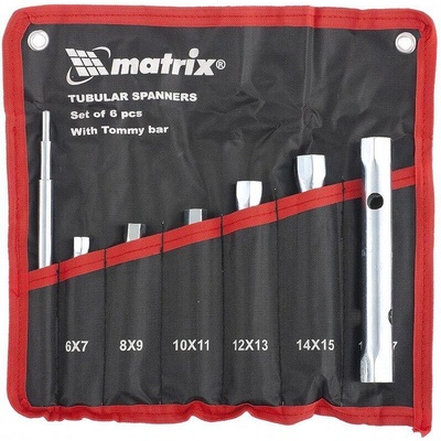 MTX Комплект ключове глухи. 7 броя с върток// mtx 137199 (137199)