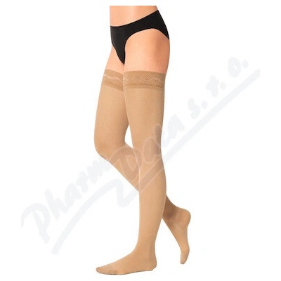 Maxis RELAX PREMIUM STEHENNÉ PANČUCHY S KRAJKOU light nude