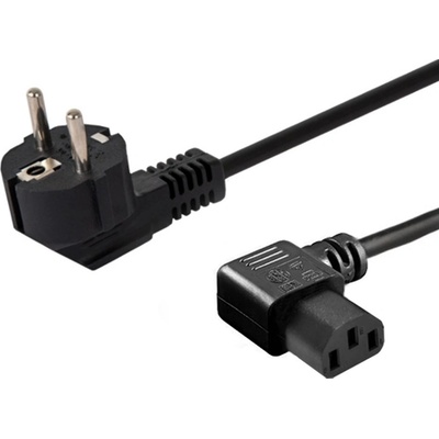 Savio Napájecí kabel Schuko úhlový 1,2 m CL-115 – Zboží Živě