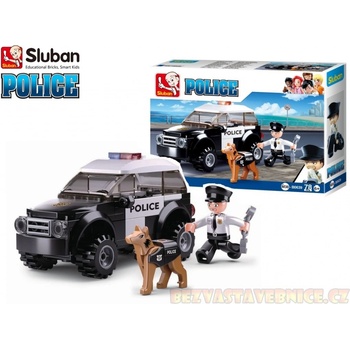 Sluban B0639 Policie Hlídka se psem