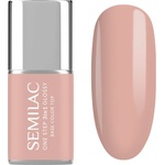 Semilac One Step 3in1 Glossy гел лак за нокти цвят 450 Light Peach 7ml