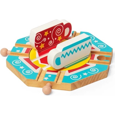Bigjigs Rail Točňa s motívom čajových lístkov