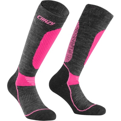 Crazy Idea ponožky Crazy Wool Socks Liken